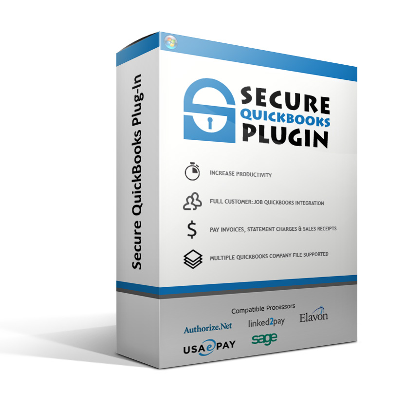 Secure QuickBooks Plugin Software Box